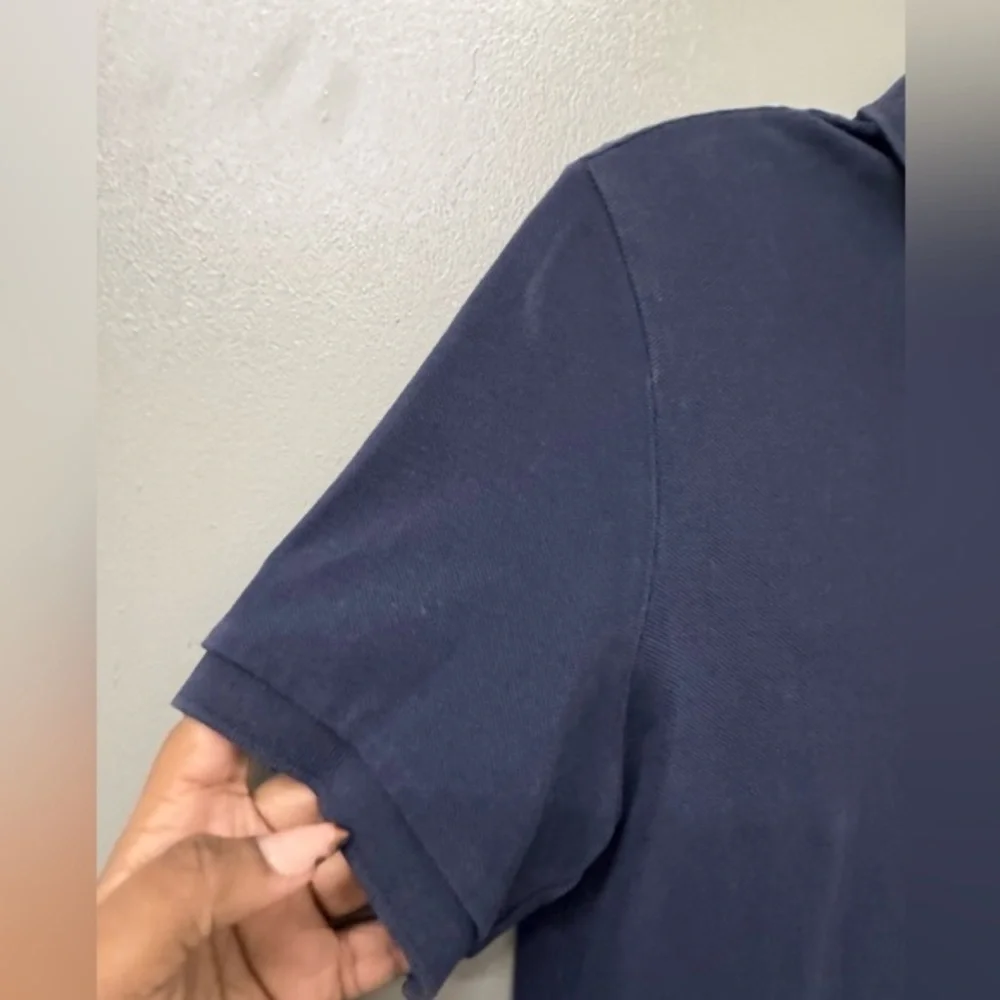 Burberry Brit Navy Blue Polo Shirt men’s size XS‎ - Picture 2 of 10